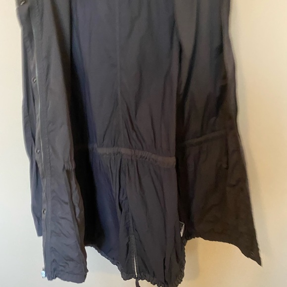JAMES PERSE brown anorak utility rain jacket sz 3 - Picture 9 of 15